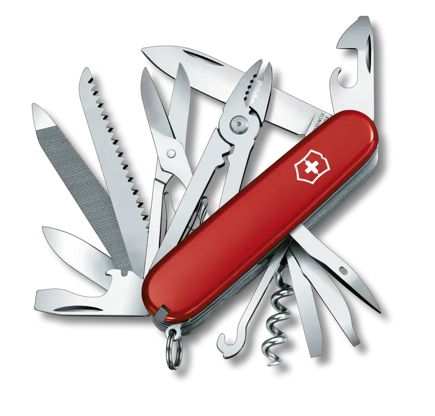 چاقوی چند کاره ویکتورینوکس مدل Handyman 91mm Red/1.3773