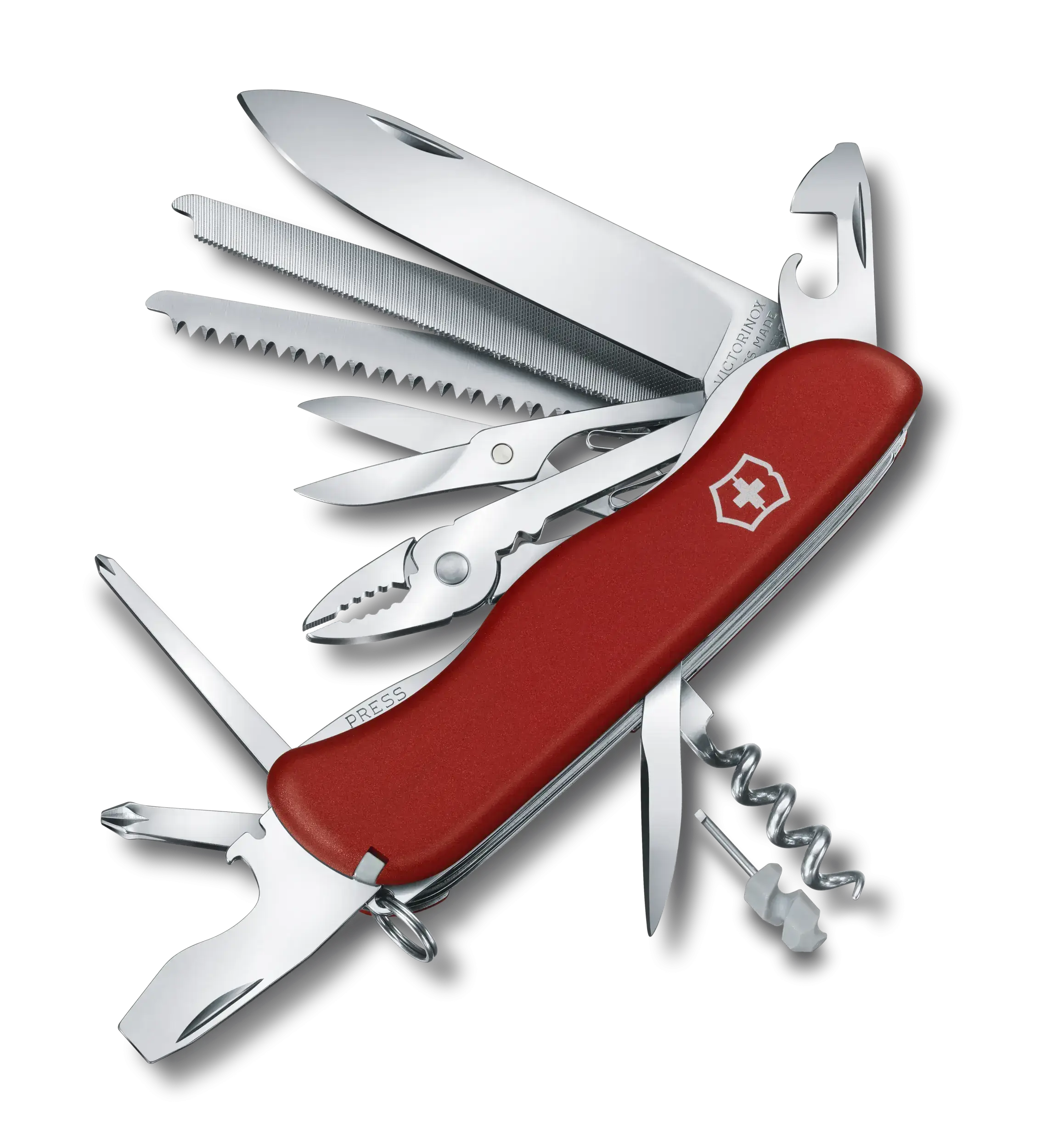 چاقوی چند کاره ویکتورینوکس مدل Work Champ 111mm Red / 0.8564