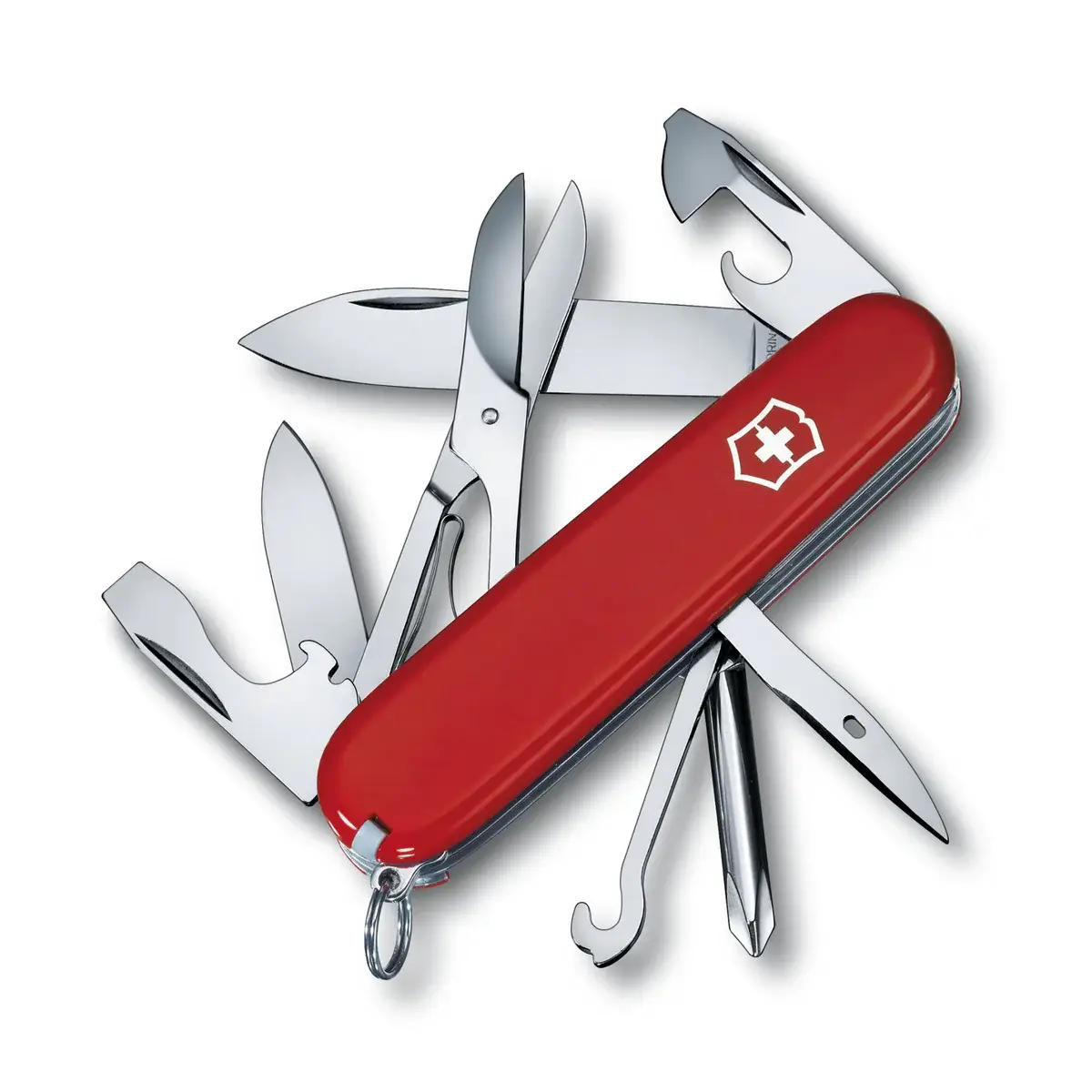 چاقوی چند کاره ویکتورینوکس مدل Super Tinker 91mm Red / 1.4703