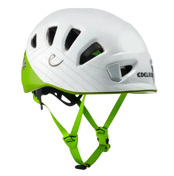 کلاه ایمنی ادلراید شیلد سفید سبز مدل Shield II Climbing Helmet