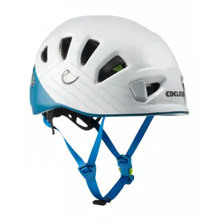 کلاه ایمنی ادلراید شیلد سفید آبی مدل Shield II Climbing Helmet