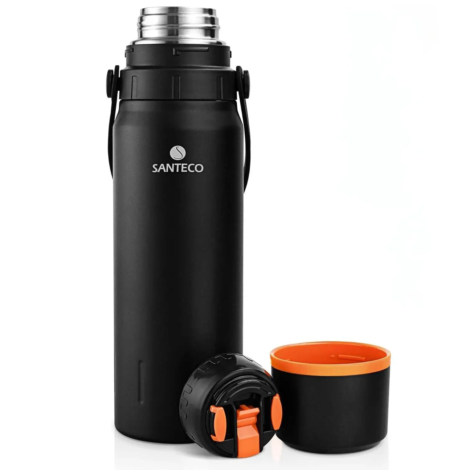 فلاسک سانتکو 1.2 لیتر مدل  GEILO Multi - Black