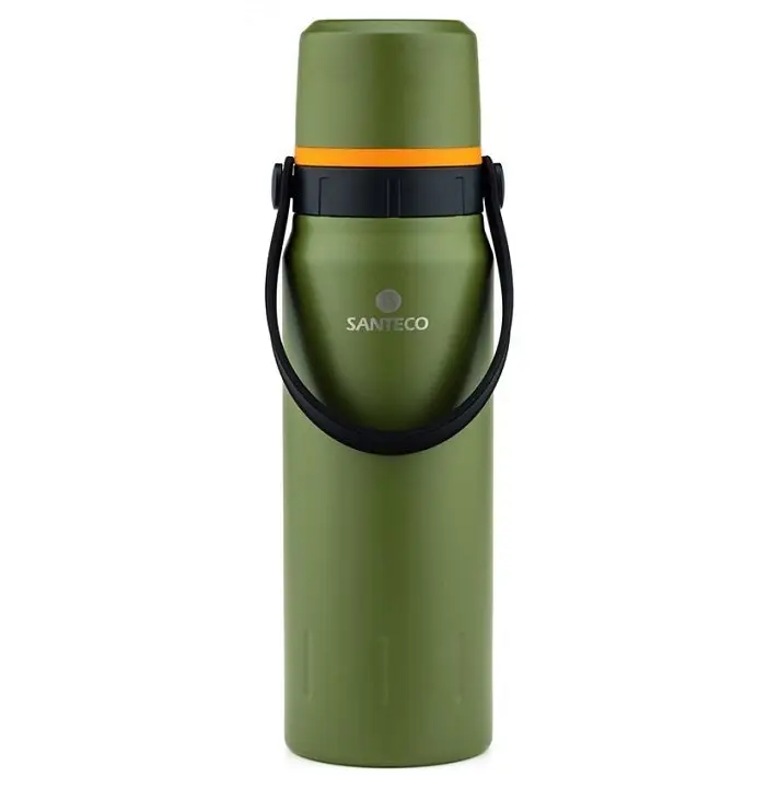 فلاسک سانتکو 1.2 لیتر مدل GEILO Multi - Moss Green