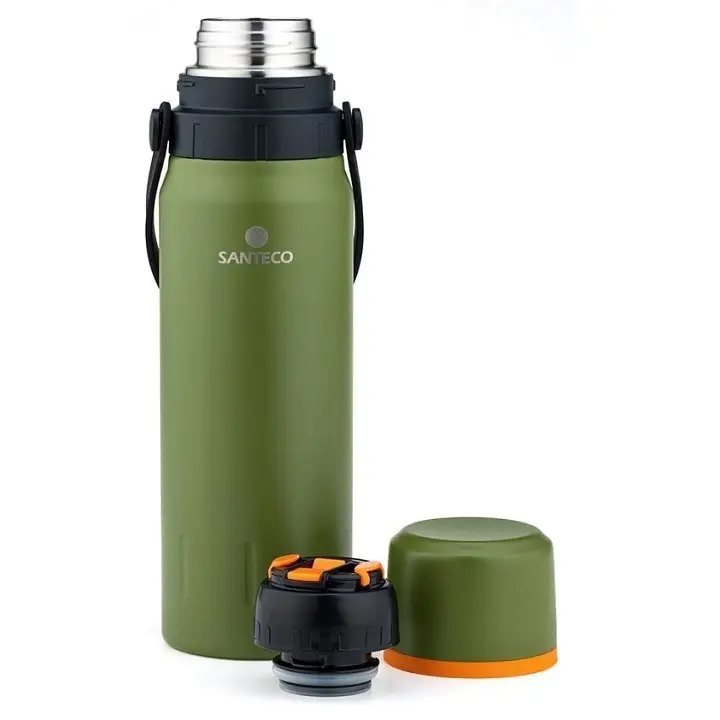 فلاسک سانتکو 1.2 لیتر مدل GEILO Multi - Moss Green