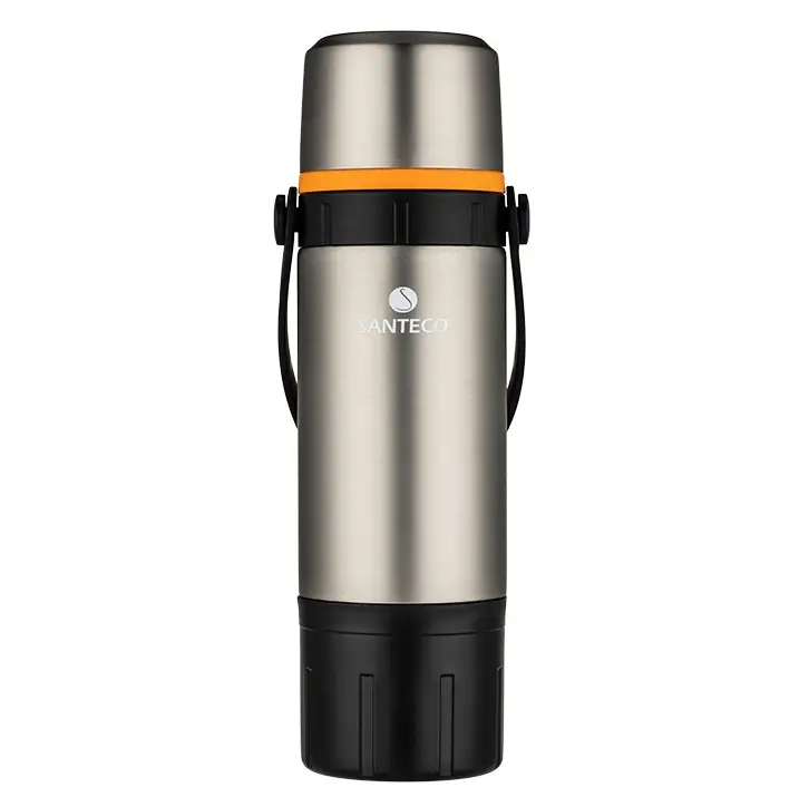 فلاسک و قهوه ساز سانتکو 650 میلی لیتر مدل KAFE Coffee Bottle - Silver