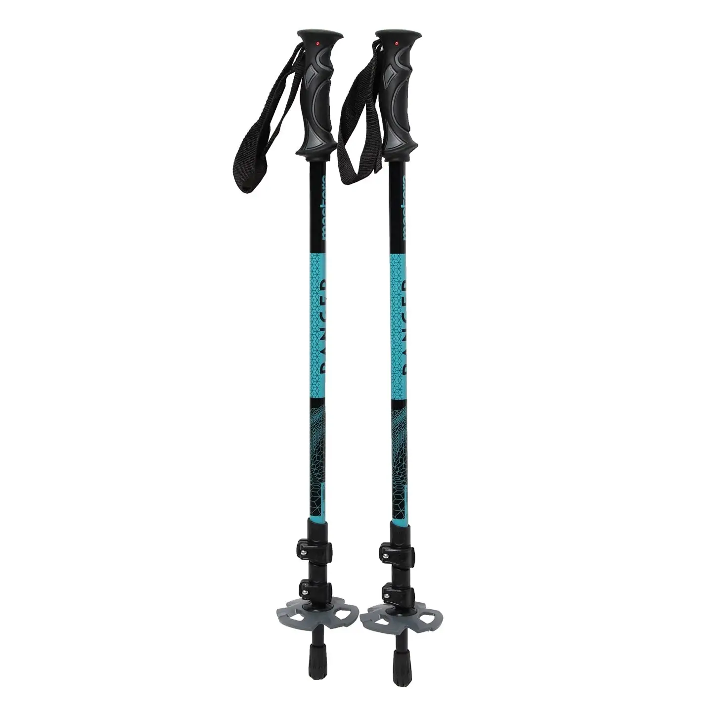باتوم کوهنوردی مسترز آبی مدل Ranger Blue 70cm - 140cm