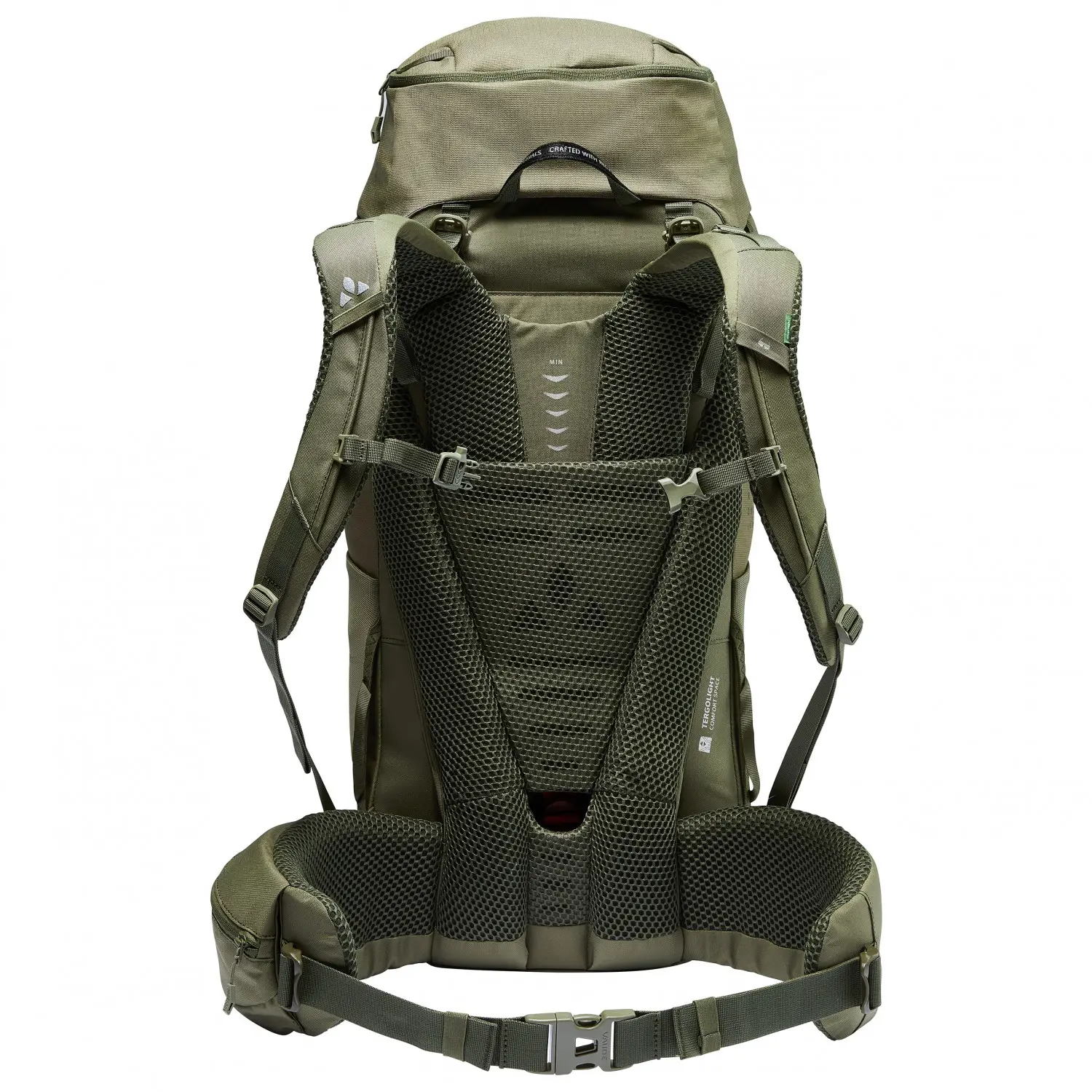 کوله پشتی وئوده مدل Vaude Asymmetric 42+8 - Bright Green