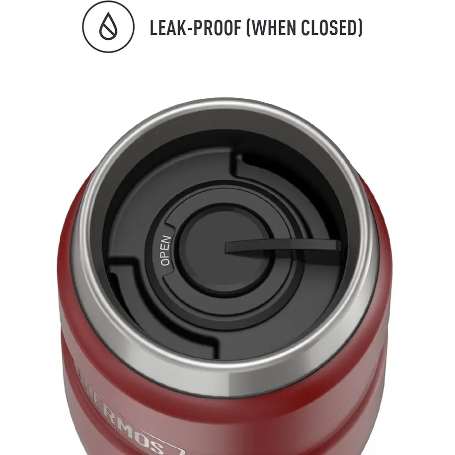 ماگ ترموس 470 میلی لیتر مدل Stainless KING Tumbler - Matt Red