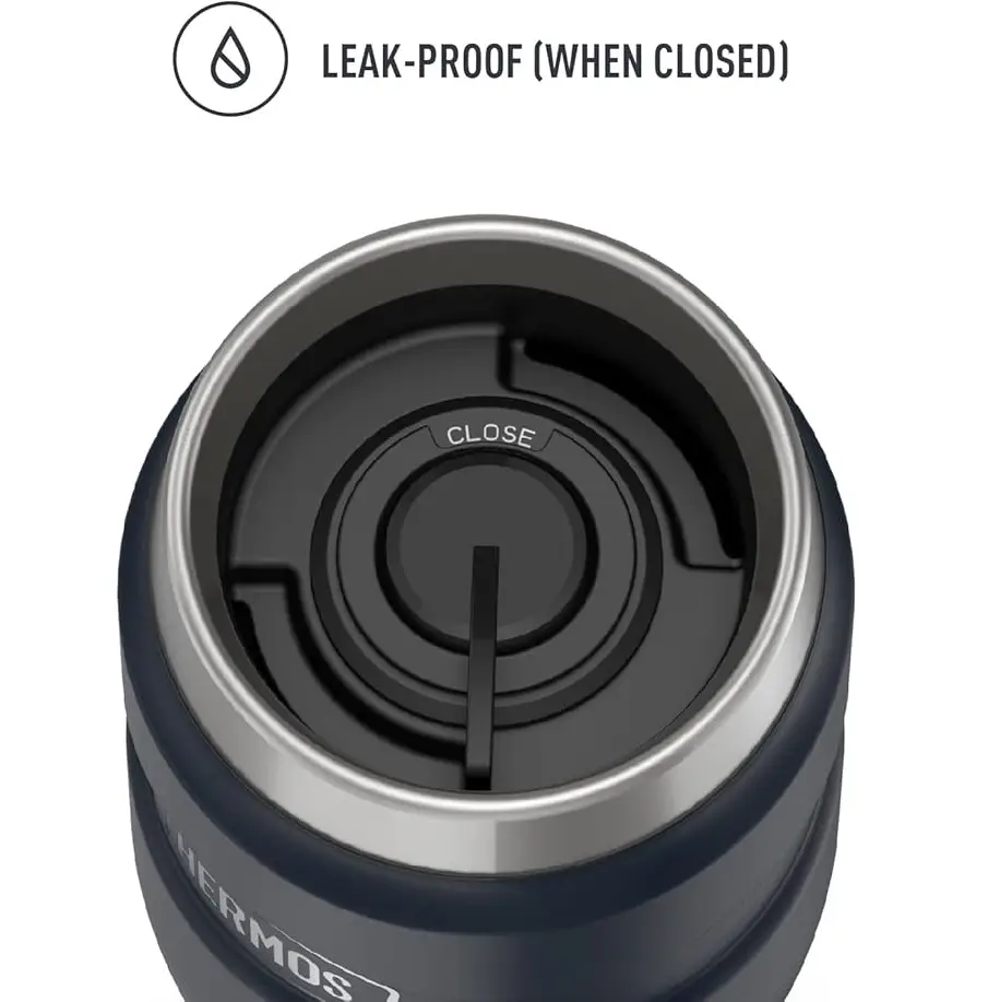 ماگ ترموس 470 میلی لیتر مدل Stainless KING Tumbler - Matt Black