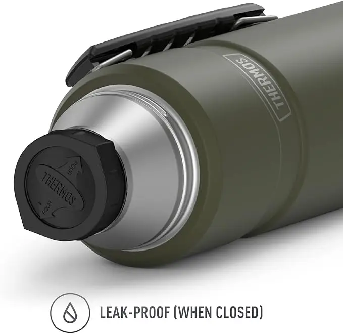 فلاسک ترموس 1.2 لیتر مدل Stainless Steel Vacuum Insulated Beverage - Army Green