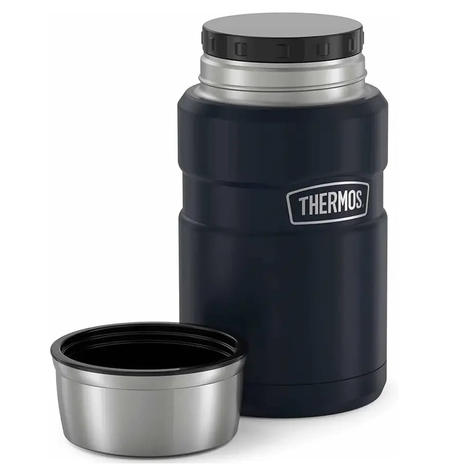 ظرف نگهدارنده غذای ترموس 700 میلی لیتر مدل Stainless KING Food Jar - Slate